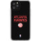 NBA Atlanta Hawks Standard - Black iPhone 11 Pro Clear Case