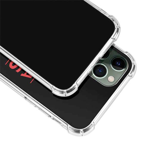NBA Atlanta Hawks Standard - Black iPhone 11 Pro Max Clear Case