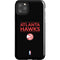 NBA Atlanta Hawks Standard - Black iPhone 11 Pro Max Impact Case