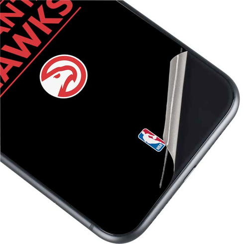 NBA Atlanta Hawks Standard - Black iPhone 11 Skin