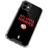 NBA Atlanta Hawks Standard - Black iPhone 12 Clear Case