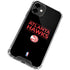 NBA Atlanta Hawks Standard - Black iPhone 12 Mini Clear Case