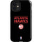 NBA Atlanta Hawks Standard - Black iPhone 12 Mini Impact Case