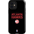 NBA Atlanta Hawks Standard - Black iPhone 12 Mini Impact Case