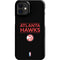NBA Atlanta Hawks Standard - Black iPhone 12 Mini Lite Case