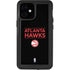 NBA Atlanta Hawks Standard - Black iPhone 12 Mini Waterproof Case