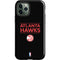 NBA Atlanta Hawks Standard - Black iPhone 12 Pro Impact Case