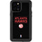 NBA Atlanta Hawks Standard - Black iPhone 12 Pro Max Waterproof Case