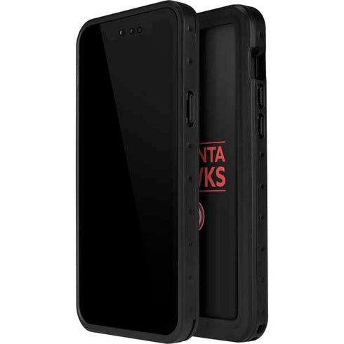 NBA Atlanta Hawks Standard - Black iPhone 12 Pro Waterproof Case