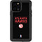 NBA Atlanta Hawks Standard - Black iPhone 12 Pro Waterproof Case