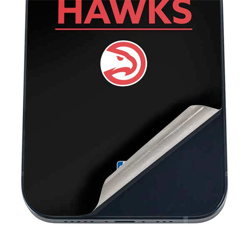 NBA Atlanta Hawks Standard - Black iPhone 12 Skin