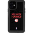 NBA Atlanta Hawks Standard - Black iPhone 12 Waterproof Case