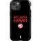 NBA Atlanta Hawks Standard - Black iPhone 13 Impact Case