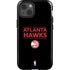 NBA Atlanta Hawks Standard - Black iPhone 13 Impact Case