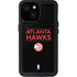 NBA Atlanta Hawks Standard - Black iPhone 13 Mini Waterproof Case