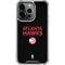 NBA Atlanta Hawks Standard - Black iPhone 13 Pro Clear Case