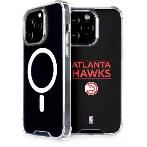 NBA Atlanta Hawks Standard - Black iPhone 13 Pro MagSafe Case