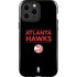 NBA Atlanta Hawks Standard - Black iPhone 13 Pro Max Impact Case
