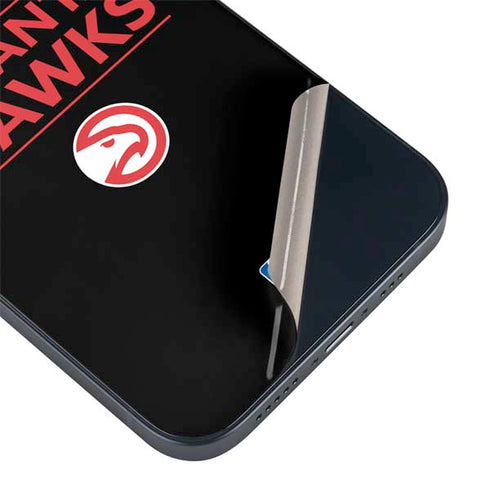 NBA Atlanta Hawks Standard - Black iPhone 13 Skin