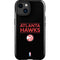 NBA Atlanta Hawks Standard - Black iPhone 14 Plus Impact Case