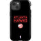 NBA Atlanta Hawks Standard - Black iPhone 14 Impact Case