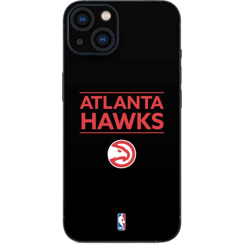 NBA Atlanta Hawks Standard - Black iPhone 15 Plus Skin