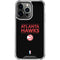 NBA Atlanta Hawks Standard - Black iPhone 14 Pro Clear Case