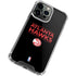 NBA Atlanta Hawks Standard - Black iPhone 15 Pro Clear Case
