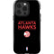 NBA Atlanta Hawks Standard - Black iPhone 14 Pro Impact Case