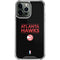 NBA Atlanta Hawks Standard - Black iPhone 14 Pro Max Clear Case