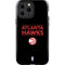 NBA Atlanta Hawks Standard - Black iPhone 14 Pro Max Impact Case