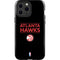 NBA Atlanta Hawks Standard - Black iPhone 15 Pro Max Impact Case