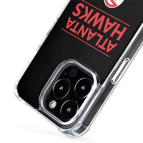 NBA Atlanta Hawks Standard - Black iPhone 15 Pro Max MagSafe Case