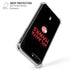 NBA Atlanta Hawks Standard - Black iPhone 7/8 Plus Clear Case