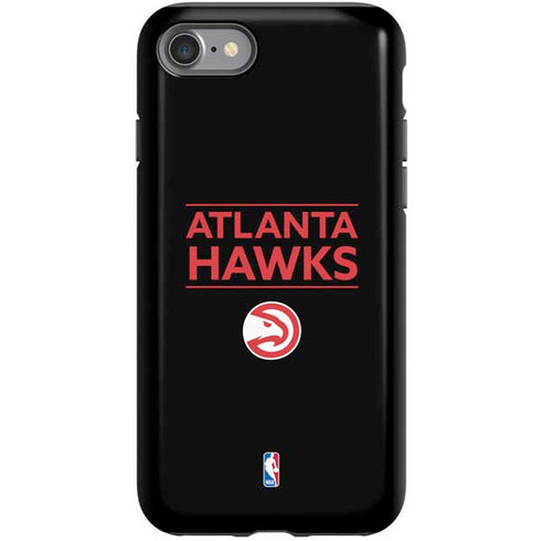 NBA Atlanta Hawks Standard - Black iPhone SE (2nd & 3rd Gen) Pro Case