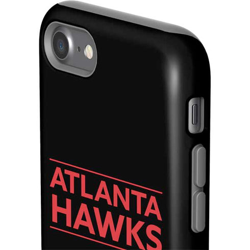 NBA Atlanta Hawks Standard - Black iPhone SE (2nd & 3rd Gen) Pro Case