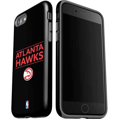 NBA Atlanta Hawks Standard - Black iPhone SE (2nd & 3rd Gen) Pro Case