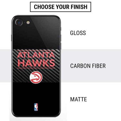 NBA Atlanta Hawks Standard - Black iPhone SE (2nd & 3rd Gen) Skin