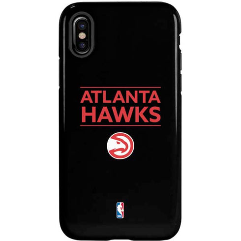 NBA Atlanta Hawks Standard - Black iPhone X Pro Case