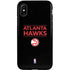 NBA Atlanta Hawks Standard - Black iPhone X Pro Case