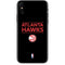 NBA Atlanta Hawks Standard - Black iPhone X Skin