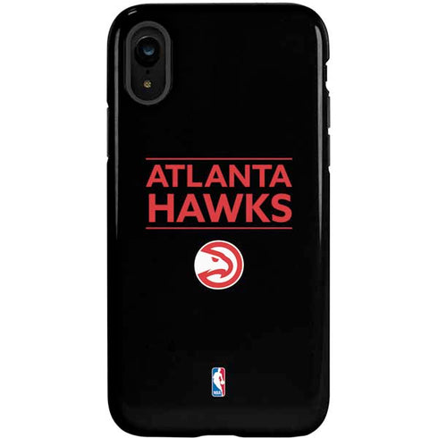 NBA Atlanta Hawks Standard - Black iPhone XR Pro Case