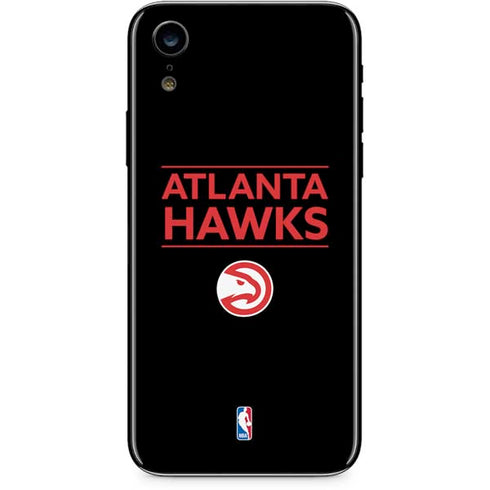 NBA Atlanta Hawks Standard - Black iPhone XR Skin