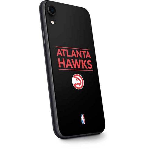 NBA Atlanta Hawks Standard - Black iPhone XR Skin