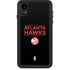 NBA Atlanta Hawks Standard - Black iPhone XR Waterproof Case