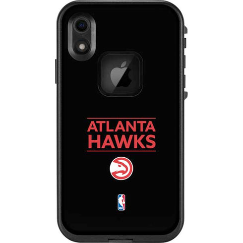 NBA Atlanta Hawks Standard - Black LifeProof Fre iPhone Skin