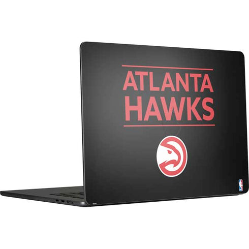 NBA Atlanta Hawks Standard - Black MacBook Air 15 in (2023) Skin