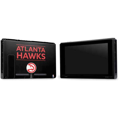 NBA Atlanta Hawks Standard - Black Nintendo Switch Bundle Skin