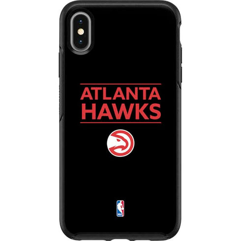 NBA Atlanta Hawks Standard - Black Otterbox Symmetry iPhone Skin