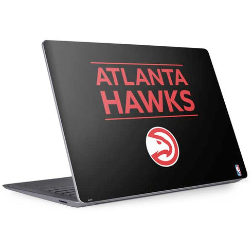 NBA Atlanta Hawks Standard - Black Surface Laptop 3 13.5in Skin